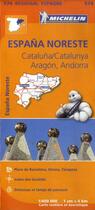 Couverture du livre « Espana noreste : cataluna / catalunya, aragon, andorra » de Collectif Michelin aux éditions Michelin
