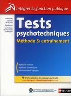 Couverture du livre « Tests psychotechniques ; méthode et entraînement ; catégories B et C » de Elisabeth Simonin aux éditions Nathan