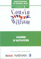 Couverture du livre « Cousin William Niveau 3 Exercices » de David Booth aux éditions Nathan