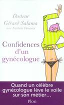 Couverture du livre « Confidences D'Un Gynecologue » de Salama Gerard aux éditions Plon