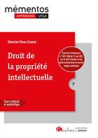 Couverture du livre « Droit de la propriété intellectuelle (3e édition) » de Severine Visse-Causse aux éditions Gualino