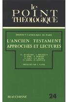Couverture du livre « L'Ancien Testament - approche et lectures » de Institut Catholique aux éditions Beauchesne