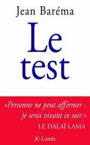 Couverture du livre « Le test » de Jean Barema aux éditions Jc Lattes