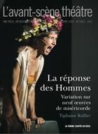 Couverture du livre « La reponse des hommes » de Tiphaine Raffier aux éditions Avant-scene Theatre