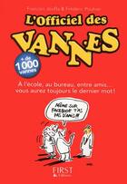 Couverture du livre « L'officiel des vannes » de Jouffa/Pouhier aux éditions First