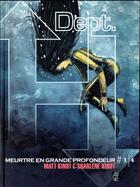 Couverture du livre « Dept H. ; meurtre en grande profondeur t.1 » de Matt Kindt et Sharlene Kindt aux éditions Futuropolis