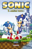 Couverture du livre « Sonic T.3 ; arrière toute ! » de  aux éditions Delcourt