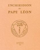 Couverture du livre « Enchiridion du pape Leon » de  aux éditions Diffusion Scientifique