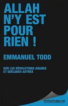 Couverture du livre « Allah n'y est pour rien » de Emmanuel Todd aux éditions Le Publieur