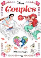Couverture du livre « Art thérapie : couples Disney » de Virginie Parent aux éditions Hachette Heroes