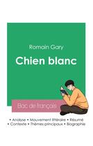 Couverture du livre « Réussir son Bac de français 2023 : Analyse du roman Chien blanc de Romain Gary » de Romain Gary aux éditions Bac De Francais