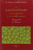 Couverture du livre « Le Lalitavistara ; l'histoire traditionnelle de la vie du bouddha cakyamuni » de  aux éditions Les Deux Oceans
