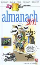 Couverture du livre « Almanach joe bar team 2001 » de Fane et Bar 2 et Bidault aux éditions Vents D'ouest
