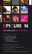 Couverture du livre « Le guide de l'épicurien » de Christophe Gorgeret aux éditions Epicurien