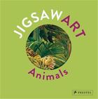 Couverture du livre « Jigsaw art animals » de Lambily aux éditions Prestel