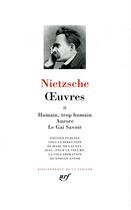 Couverture du livre « Oeuvres Tome 2 » de Friedrich Nietzsche aux éditions Gallimard