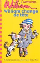 Couverture du livre « William change de tete » de Crompton/Ross aux éditions Gallimard-jeunesse