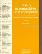 Couverture du livre « Travaux et comptabilite copropriete 2e ed » de Daniel Cordier aux éditions Delmas