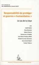 Couverture du livre « Responsabilité de protéger et guerres 