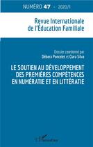 Couverture du livre « Le soutien au developpement des premieres competences en numeratie et en litteratie - vol47 - n 47 2 » de Poncelet Debora aux éditions L'harmattan