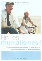 Couverture du livre « Fini Les Rhumatismes » de Jean-Louis Dervaux aux éditions Marabout