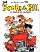 Couverture du livre « Boule & Bill Tome 34 : un amour de cocker » de Laurent Verron et Collectif aux éditions Dargaud