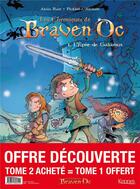 Couverture du livre « Les chroniques de Braven Oc t.2 ; le cri des eaux salées » de Alcante et Picksel aux éditions Kennes Editions