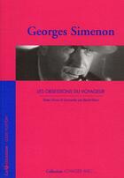 Couverture du livre « Voyager avec Georges Simenon ; les obsessions du voyageur » de Georges Simenon aux éditions Louis Vuitton