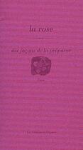 Couverture du livre « Dix façons de le préparer : la rose » de Dani aux éditions Les Editions De L'epure