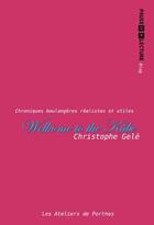 Couverture du livre « Welkome To The Kube » de Christophe Gele aux éditions Les Ateliers De Porthos