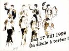 Couverture du livre « Dax 17 VIII 1999 ; un siècle à toréer ! » de Hubert De Watrigant et Zocato aux éditions Cairn