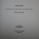 Couverture du livre « Chievrefoil » de Marie De France aux éditions Le Rosier Grimpant