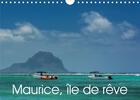 Couverture du livre « Maurice le de reve calendrier mural 2020 din a4 horizontal - nature tropicale et des plages » de Andreas Schoen aux éditions Calvendo