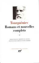Couverture du livre « Romans et nouvelles complets t.2 » de Iva Tourgueniev aux éditions Gallimard