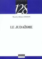 Couverture du livre « Le Judaisme » de Maurice-Ruben Hayoun aux éditions Nathan