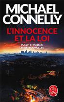 Couverture du livre « L'innocence et la loi » de Michael Connelly aux éditions Le Livre De Poche