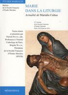 Couverture du livre « Marie dans la liturgie » de  aux éditions Mediaspaul