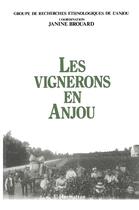 Couverture du livre « Les vignerons en Anjou » de Janine Brouard aux éditions L'harmattan