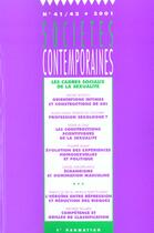 Couverture du livre « SOCIETES CONTEMPORAINES n.41 : les cadres sociaux de la sexualité » de Societes Contemporaines aux éditions L'harmattan