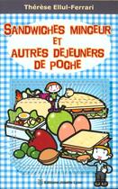 Couverture du livre « Sandwiches minceur et autres dejeuners de poche » de  aux éditions Josette Lyon