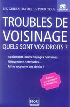 Couverture du livre « Trouble de voisinage 2006 » de Monique Ciprut aux éditions Prat