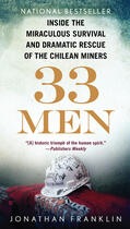 Couverture du livre « 33 Men » de Jonathan Franklin aux éditions Penguin Group Us