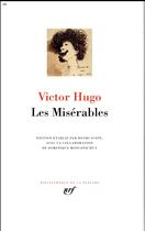 Couverture du livre « Les misérables » de Victor Hugo aux éditions Gallimard