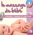 Couverture du livre « Le massage de bebe 1 livre cd » de  aux éditions Formulette