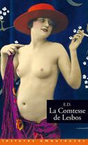 Couverture du livre « La comtesse de Lesbos » de E.D. aux éditions La Musardine