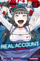 Couverture du livre « Real account Tome 12 » de Shizumu Watanabe et Okushou aux éditions Kurokawa