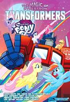 Couverture du livre « My Little Pony/Transformers Tome 2 : the magic of cybertron » de Ian Flynn et Trish Forstner aux éditions Vestron