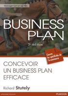 Couverture du livre « Business plan (3e édition) » de Richard Stutely aux éditions Pearson