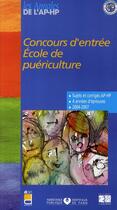 Couverture du livre « Concours d'entrée ; écoles de puériculture » de Aphp aux éditions Lamarre