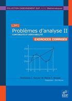 Couverture du livre « L3M1 ; problèmes d'analyse II ; exercices corrigés » de Maria Nowak et Wieslawa J. Kaczor aux éditions Edp Sciences